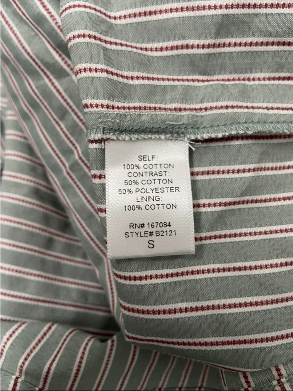 NWT TUCKERNUCK POMANDER PLACE Sage Stripe Embroidered Sadona Dress Size small - Picture 14 of 16
